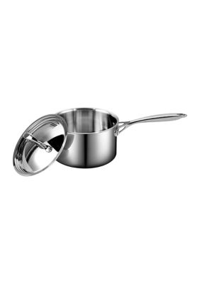 1.5 Quart Multi Ply Clad Stainless Steel Sauce Pan