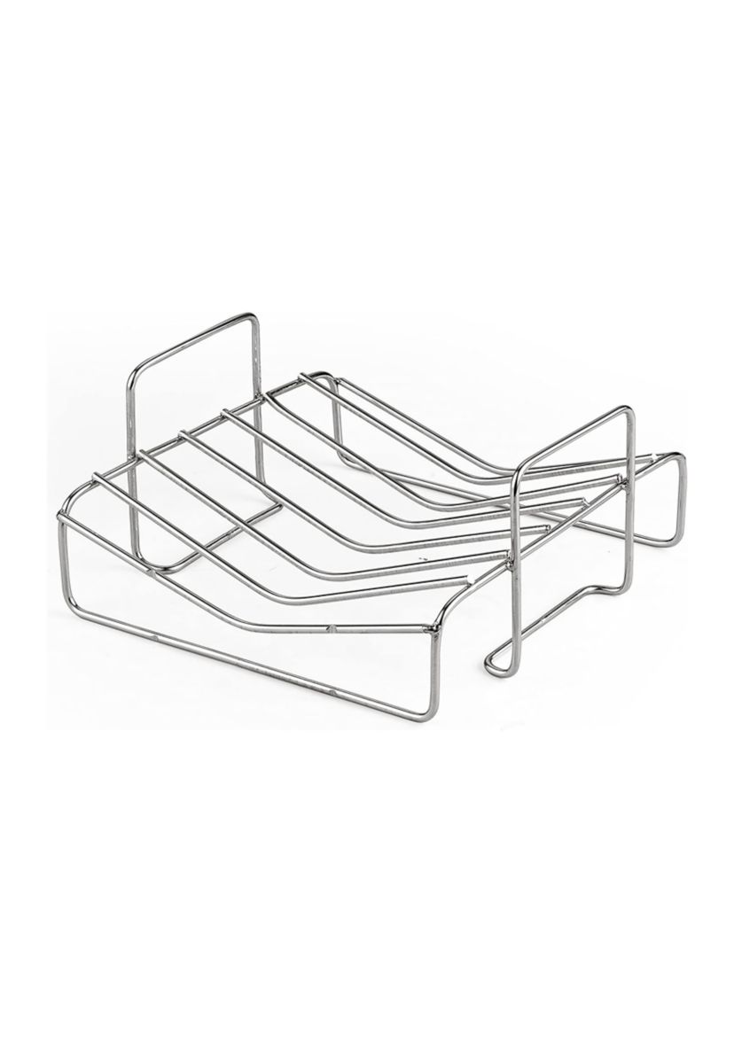 Stainless Steel Roaster with rack, 14-inch by 12-inch
