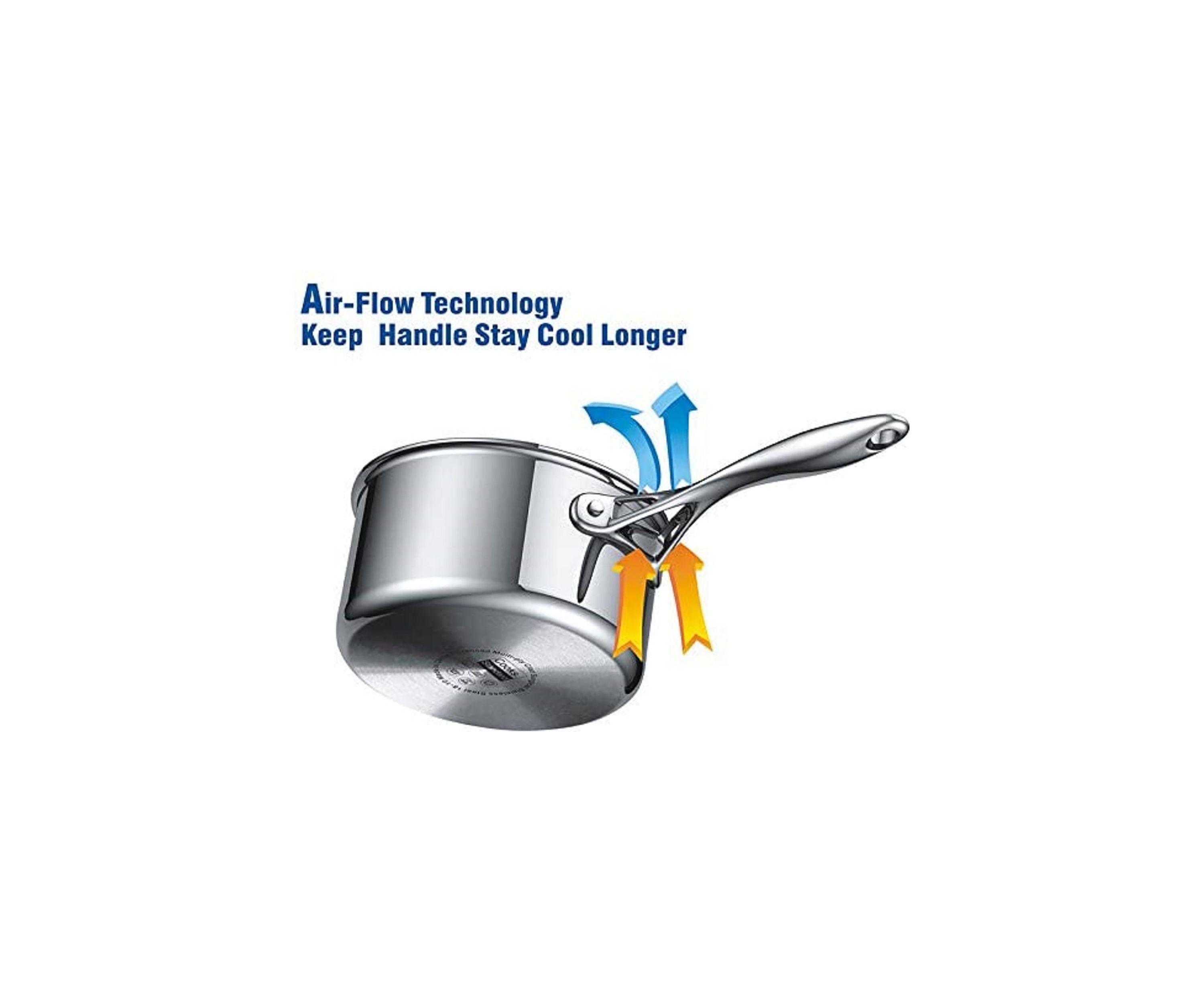 Multi-Ply Clad 10.5" Deep Saute Pan with Lid, 4 quart, Stainless Steel