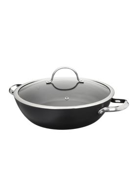 Hard Anodize Nonstick All Purpose Pan with Lid, 12"