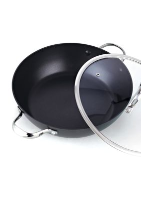 Hard Anodize Nonstick All Purpose Pan with Lid, 12"