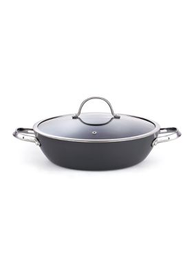 Hard Anodize Nonstick All Purpose Pan with Lid, 12"