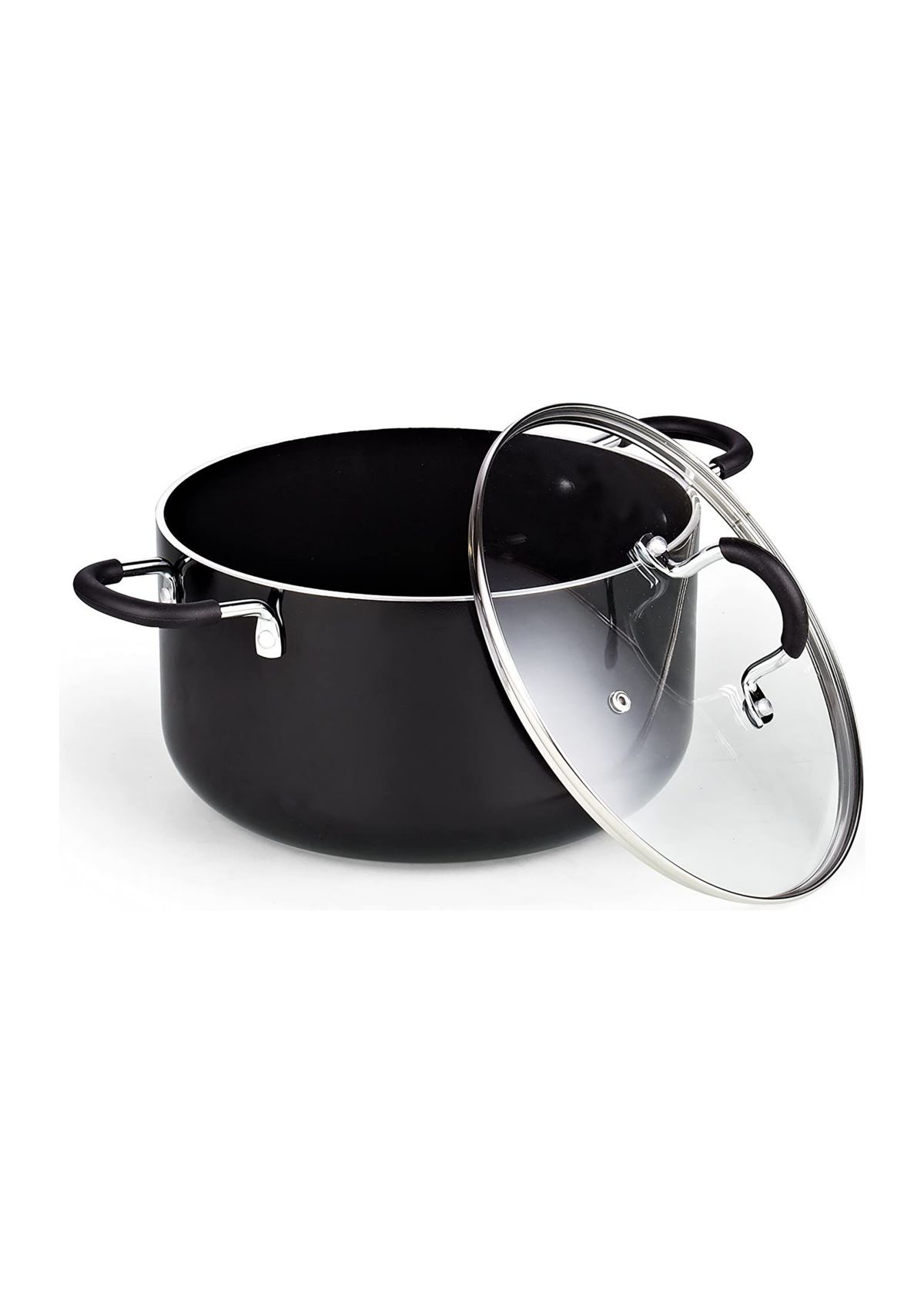 8-Piece Nonstick Heavy Gauge Cookware Set,Black