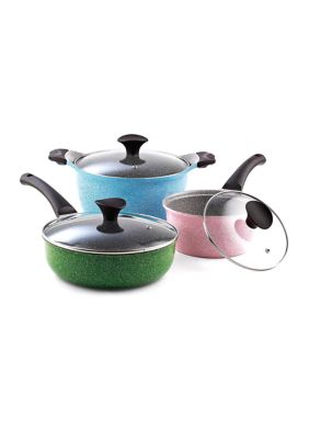 6-Piece Nonstick Ceramic Coating Cookware Set