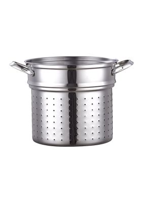 Classic 4-Piece 12 Quart Pasta Pot Cooker Steamer Multipots, Stainless Steel