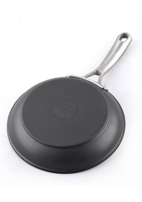 8-Inch/20cm Nonstick Hard Anodized Fry Saute Omelet Pan, 8-inch, Black