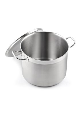 Classic Stainless Steel Stockpot, 8-Quart, Silver