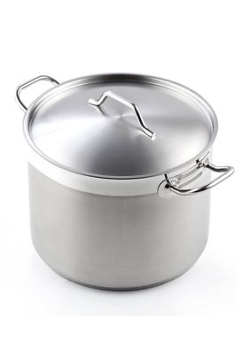 Classic Stainless Steel Stockpot, 8-Quart, Silver