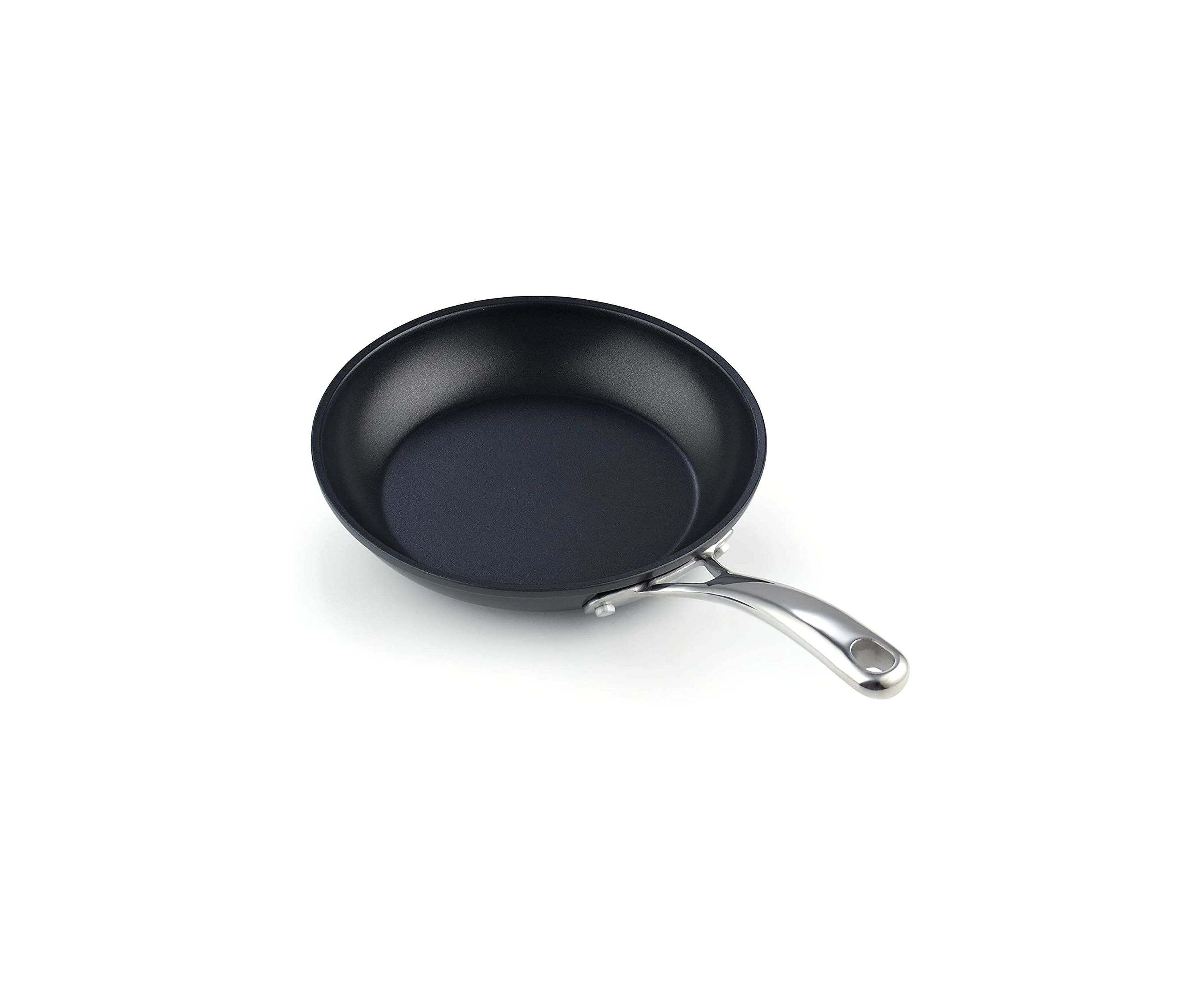 8 and 10.5-Inch Fry Saute Omelet 2 Piece Nonstick Hard Anodized Pan Set