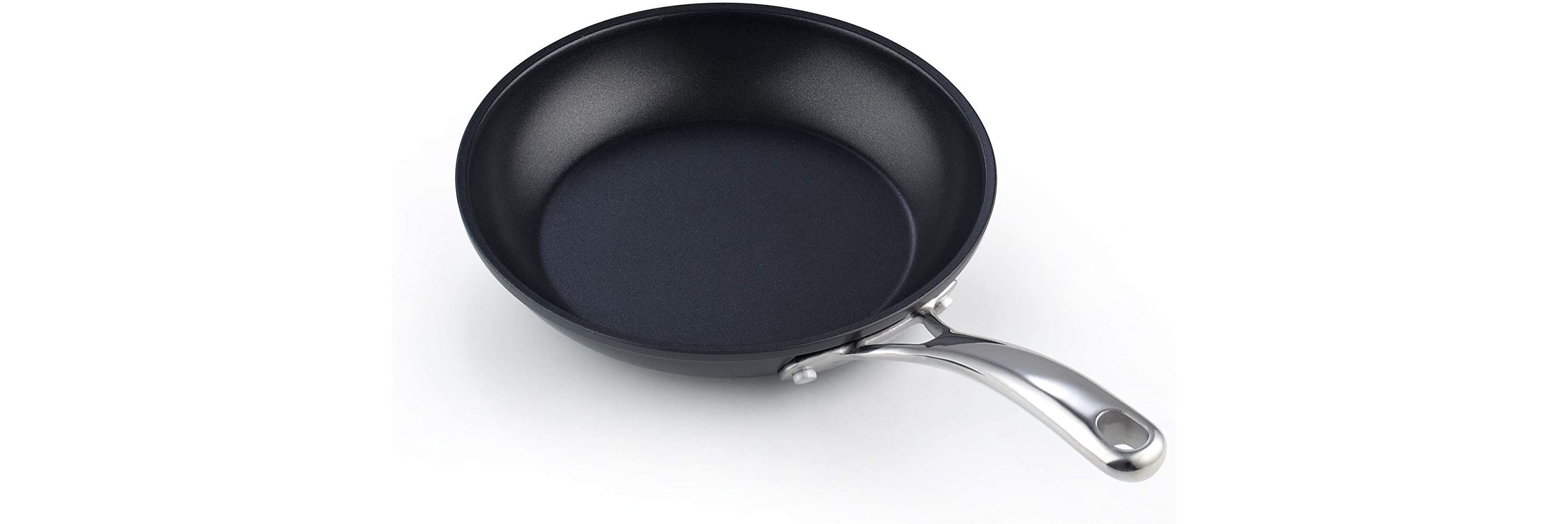 8 and 10.5-Inch Fry Saute Omelet 2 Piece Nonstick Hard Anodized Pan Set