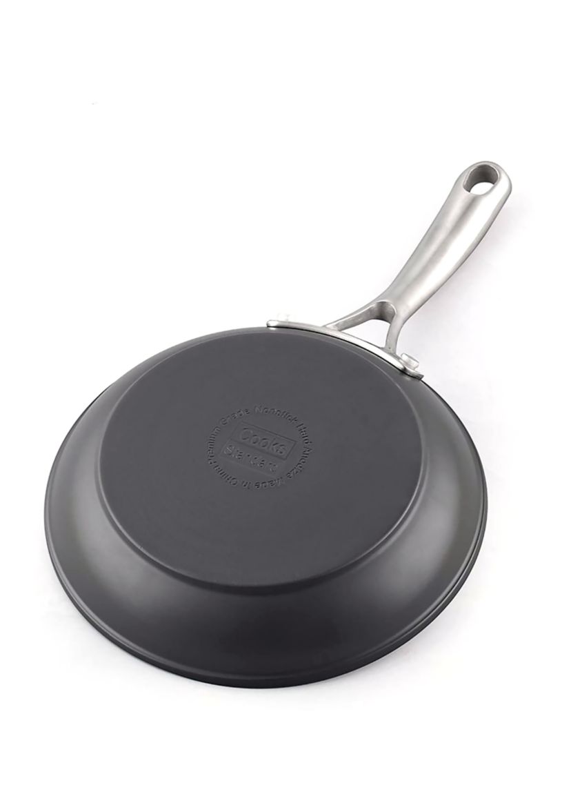 8 and 10.5-Inch Fry Saute Omelet 2 Piece Nonstick Hard Anodized Pan Set