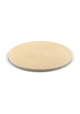 Pizza Grilling Baking Stone, 14-inch round x 5/8-inch, Cream