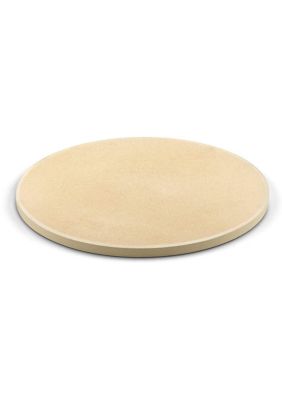 Pizza Grilling Baking Stone, 16-inch round x 5/8-inch thick, Cream
