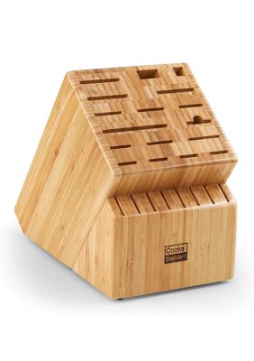 25 Slots Knife Storage Block, Bamboo