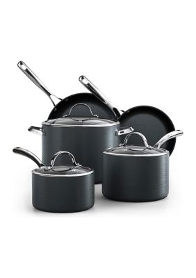 Cooks Standard 8-Piece Nonstick Hard Anodized Cookware Set, Pots