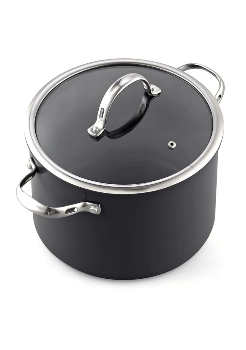 8-Piece Nonstick Hard Anodized Cookware Set
