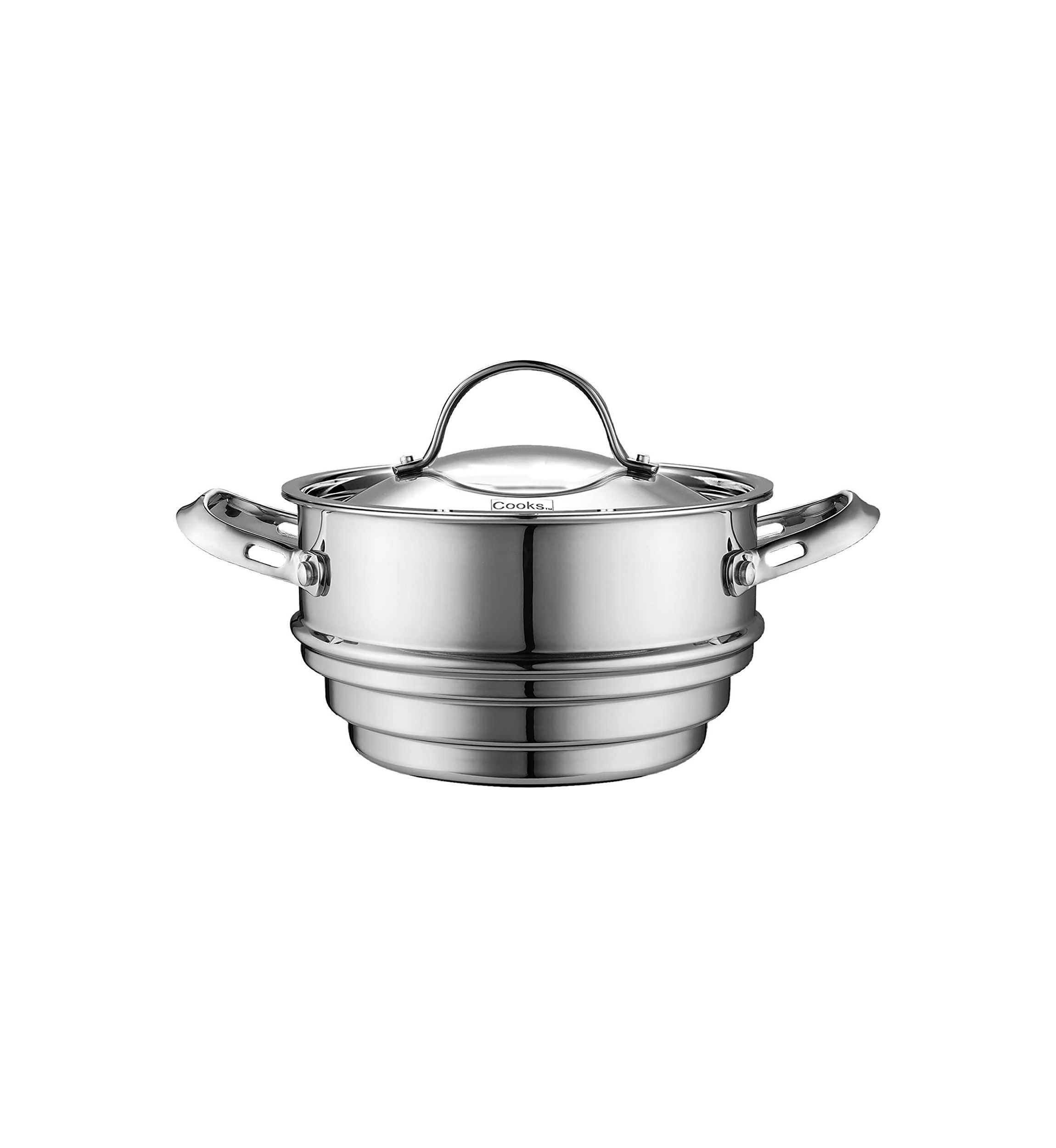 10-Piece Cookware Set Multi-Ply Clad Stainless-Steel