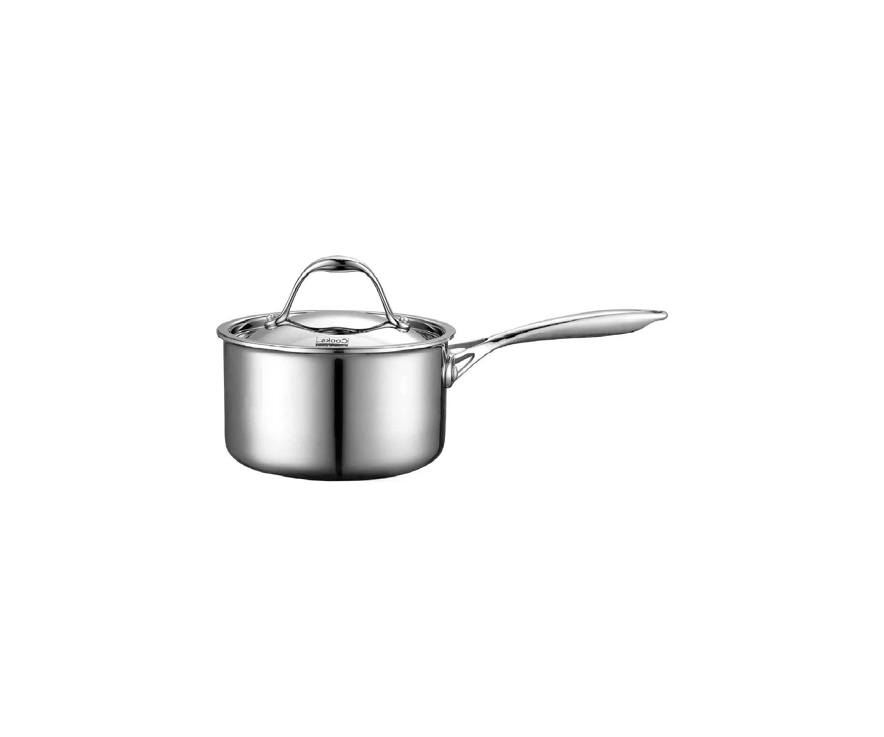 1.5-Quart Multi-Ply Clad Stainless-Steel Sauce Pan
