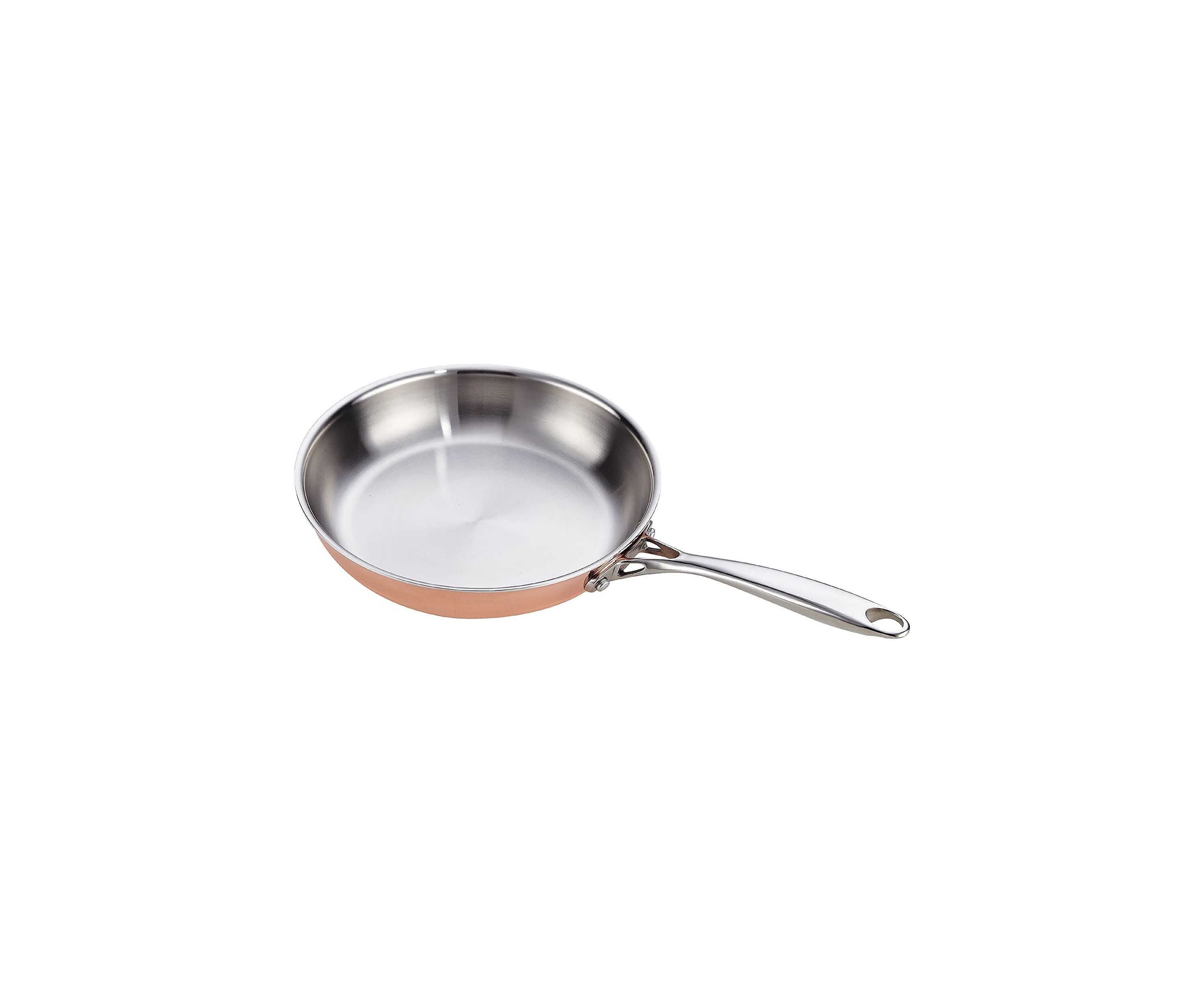 8-Piece Multi-Ply Clad Copper Cookware Set