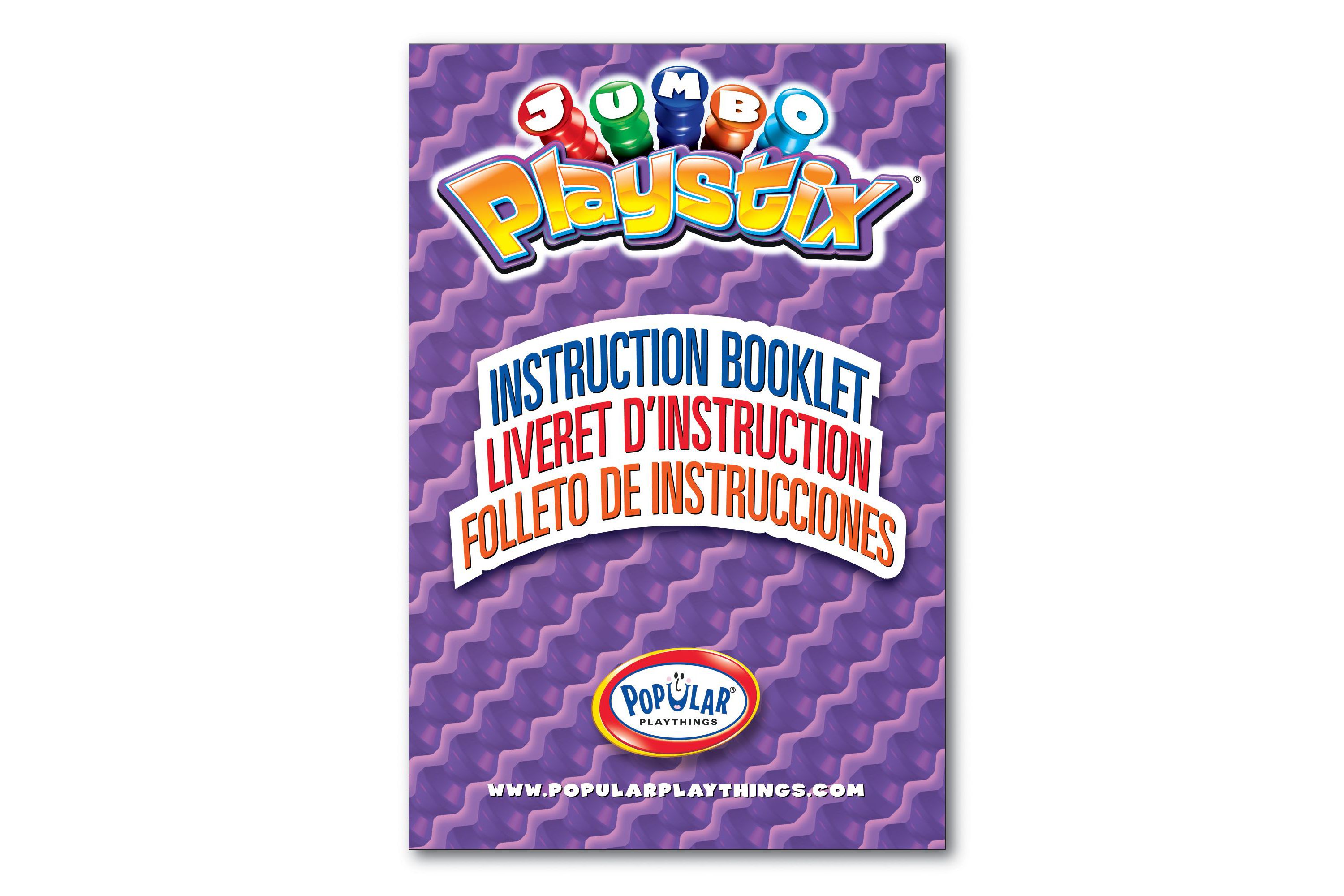 Jumbo Playstix Set, 80 Pieces