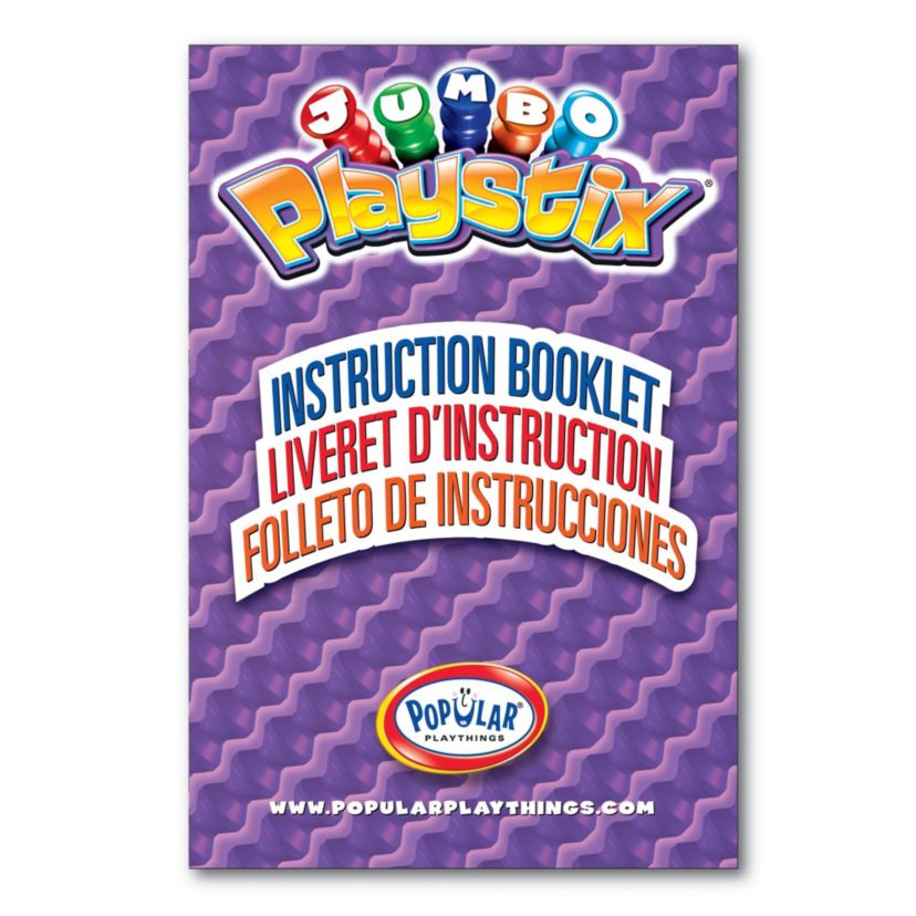 Jumbo Playstix Set, 80 Pieces