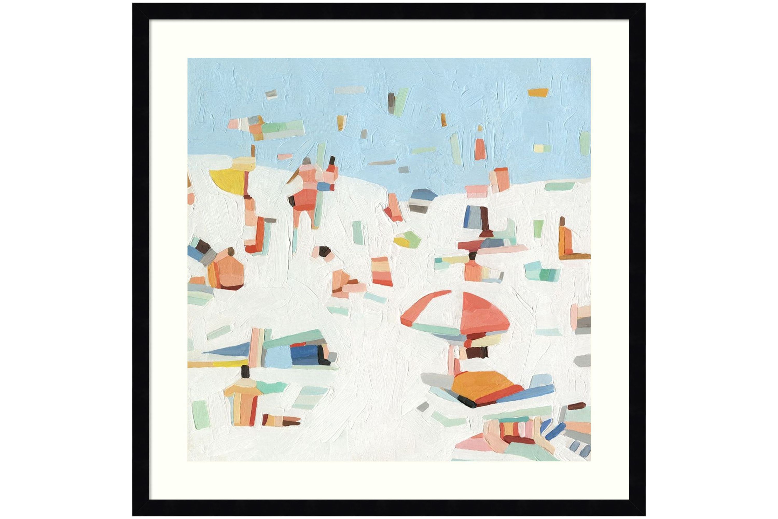 Summer Confetti III Framed Wall Art Print