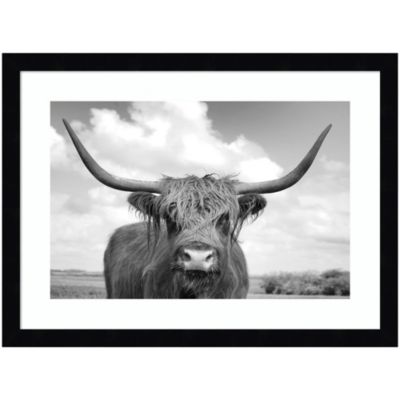 Amanti Art Highland Cow On the Ranch Framed Wall Art Print | belk