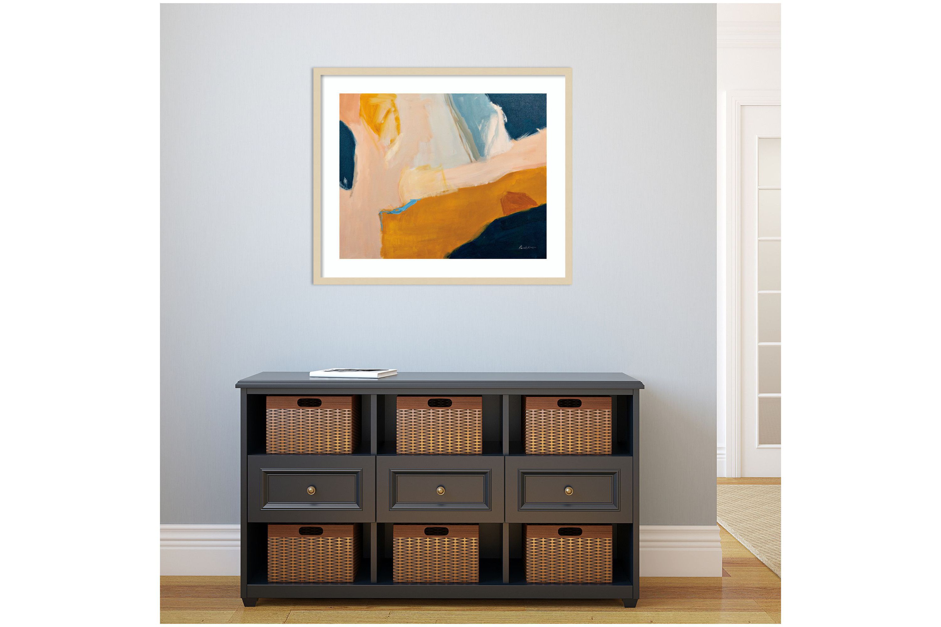 Golden Gate by Pamela Munger Wood Framed Wall Art Print