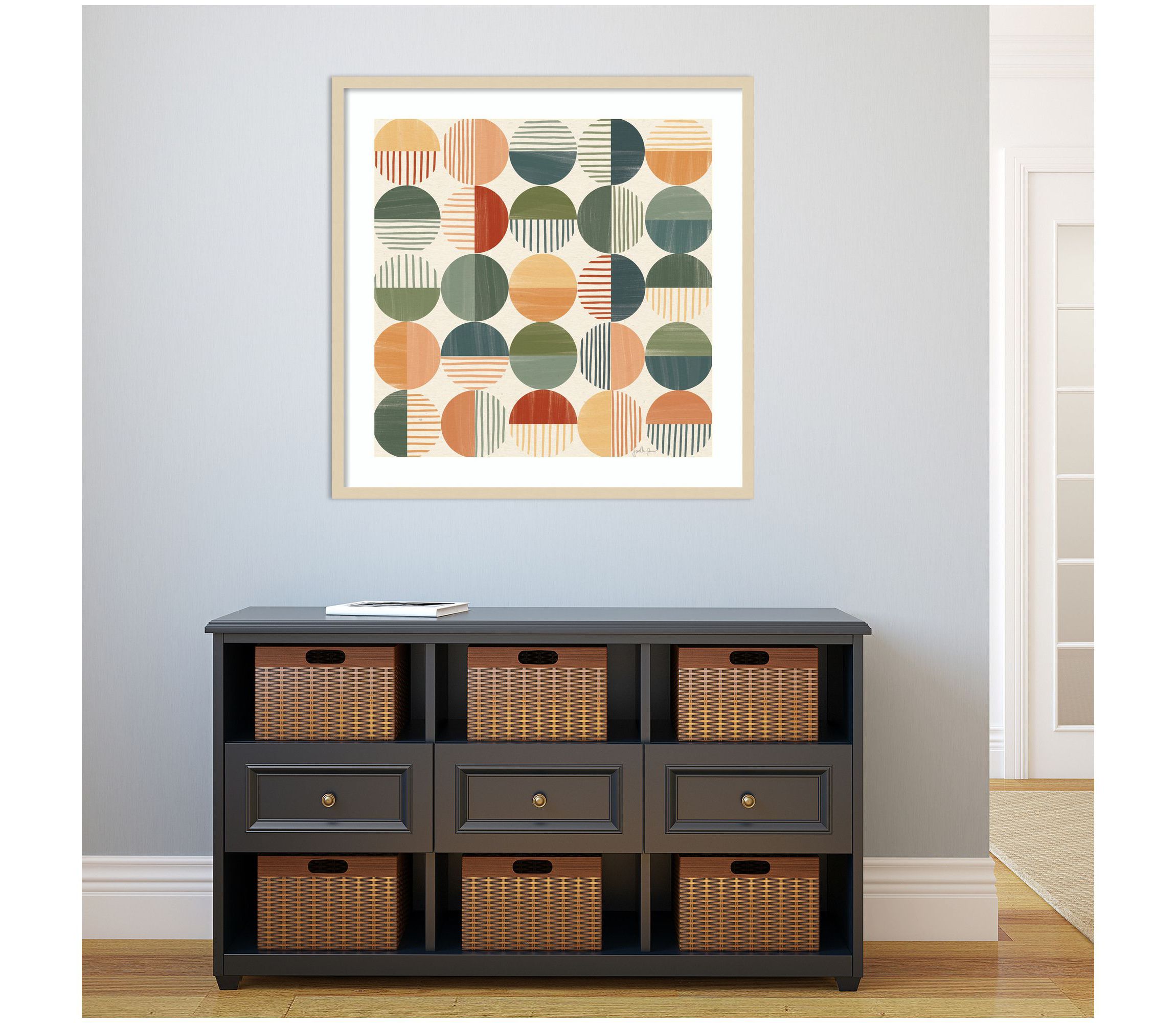 Born to Roam Pattern II by Janelle Penner Wood Framed Wall Art Print