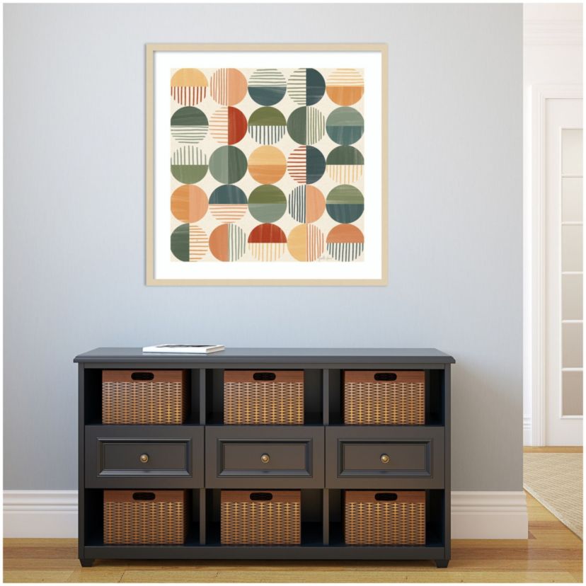 Born to Roam Pattern II by Janelle Penner Wood Framed Wall Art Print