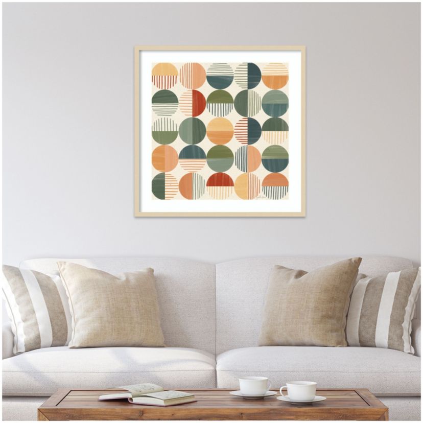Born to Roam Pattern II by Janelle Penner Wood Framed Wall Art Print