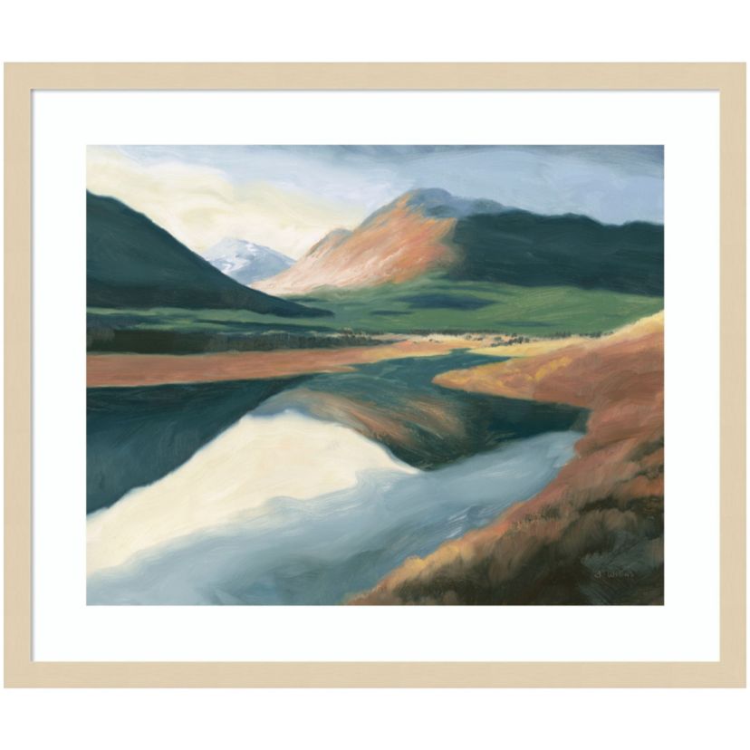 High North by James Wiens Wood Framed Wall Art Print