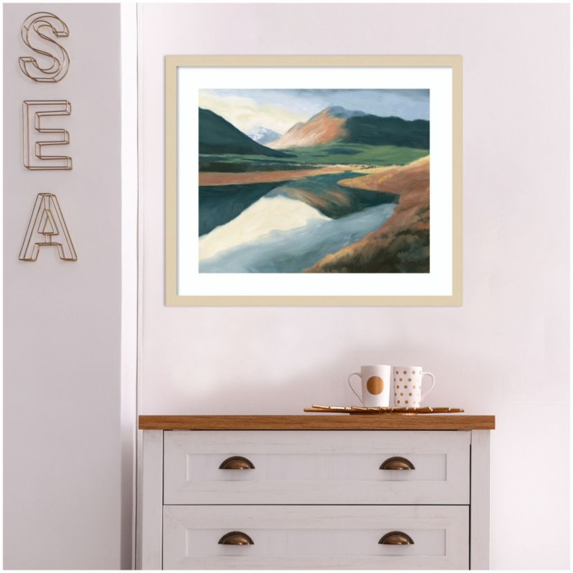 High North by James Wiens Wood Framed Wall Art Print