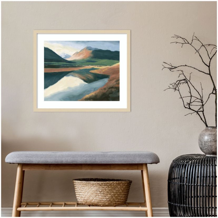 High North by James Wiens Wood Framed Wall Art Print