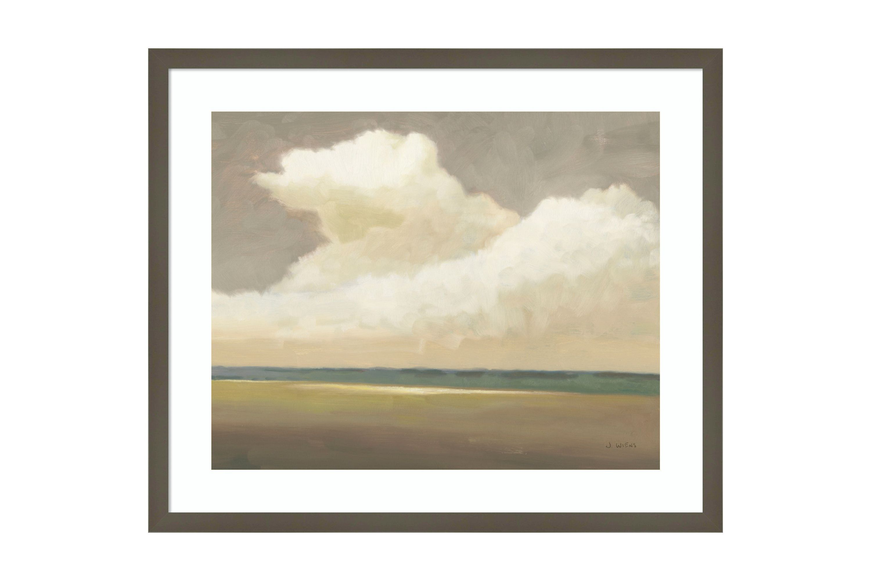 Prairie Summer by James Wiens Wood Framed Wall Art Print