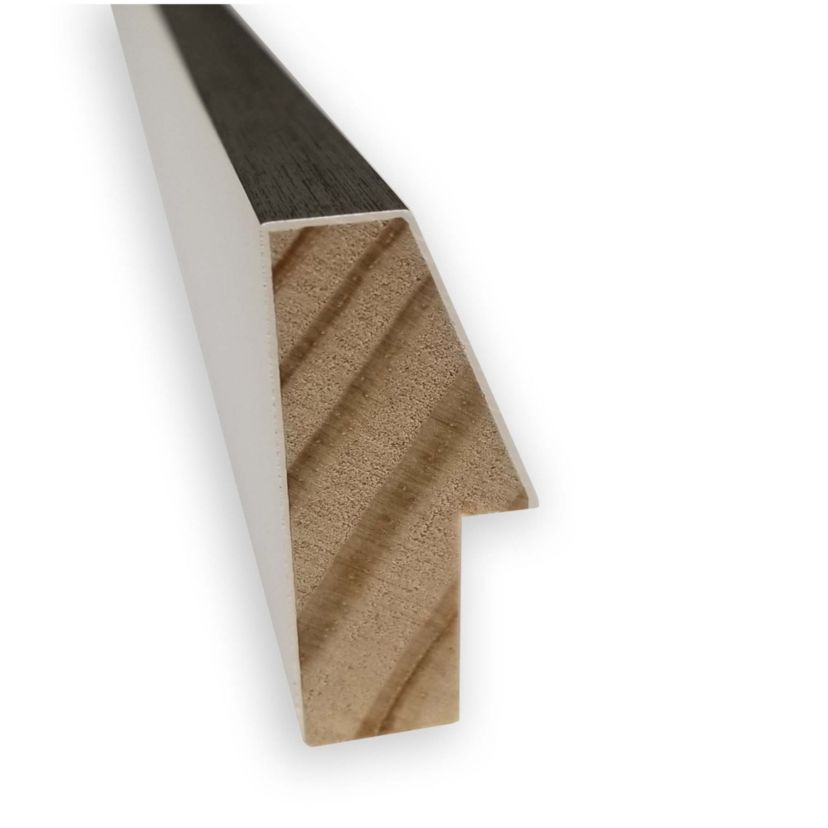 Bouquet Muted by Sara Berrenson Wood Framed Wall Art Print