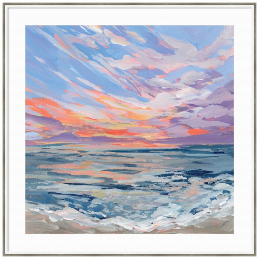Virginia by Emily Kenney Wood Framed Wall Art Print