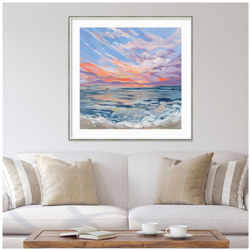 Virginia by Emily Kenney Wood Framed Wall Art Print