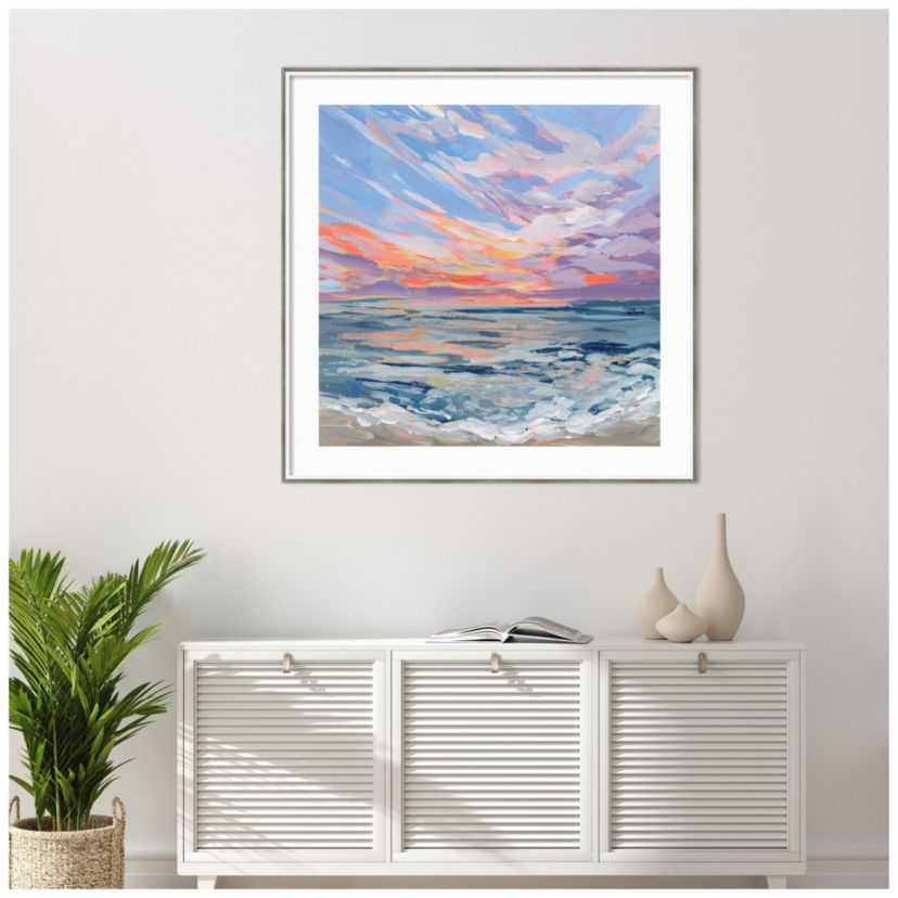 Virginia by Emily Kenney Wood Framed Wall Art Print