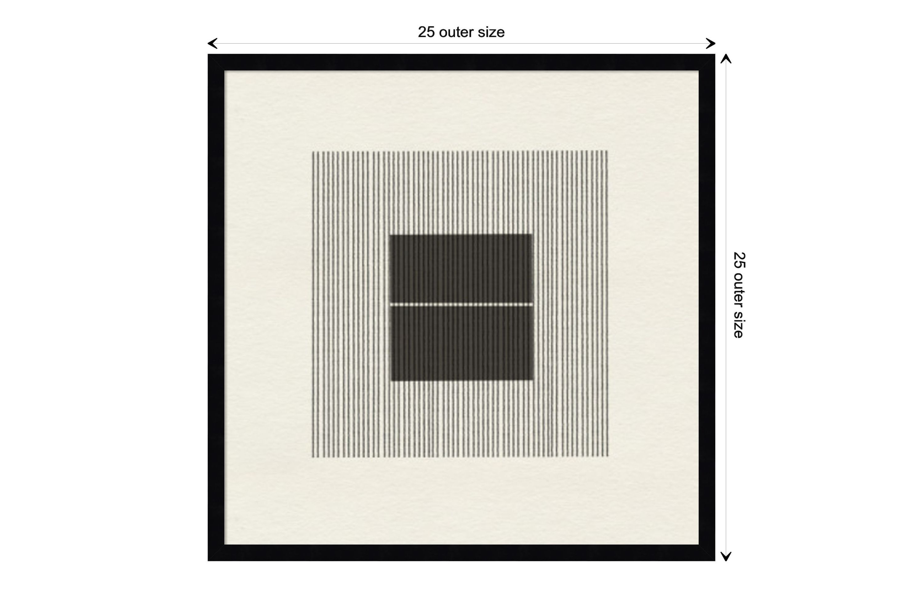 Paper Object No 6 by The MIUUS STUDIO Wood Framed Wall Art Print