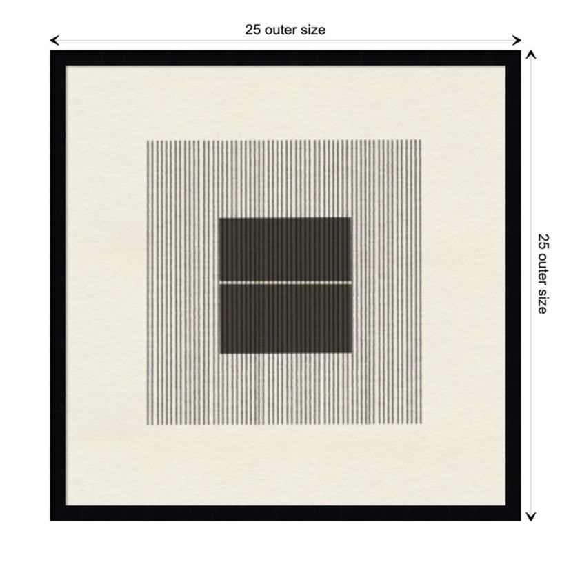 Paper Object No 6 by The MIUUS STUDIO Wood Framed Wall Art Print