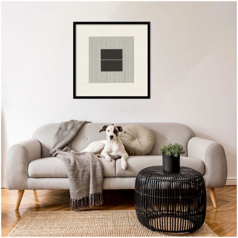 Paper Object No 6 by The MIUUS STUDIO Wood Framed Wall Art Print