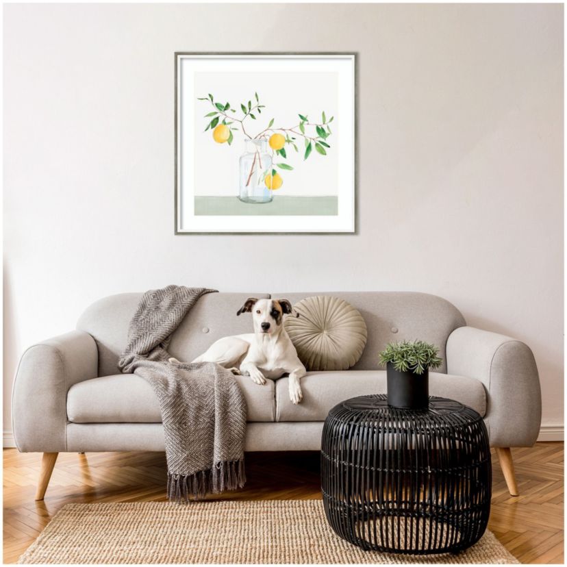 Sweet Lemonade by Isabelle Z Wood Framed Wall Art Print