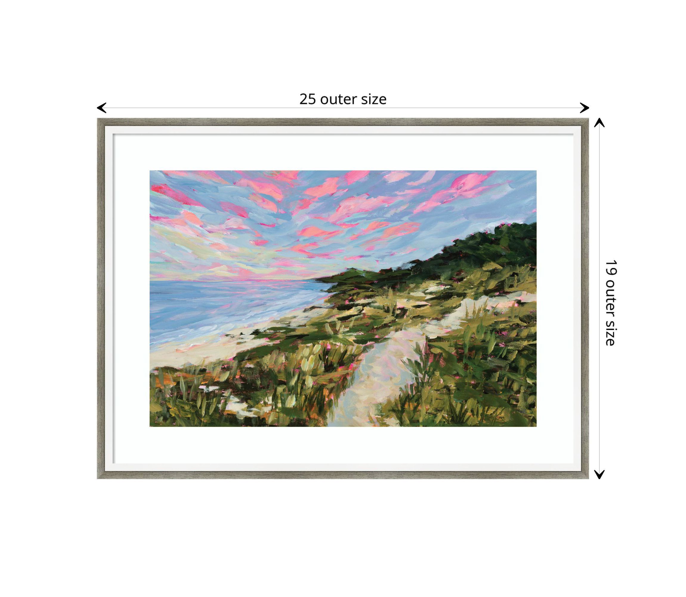 Traverse City by Emily Kenney Wood Framed Wall Art Print