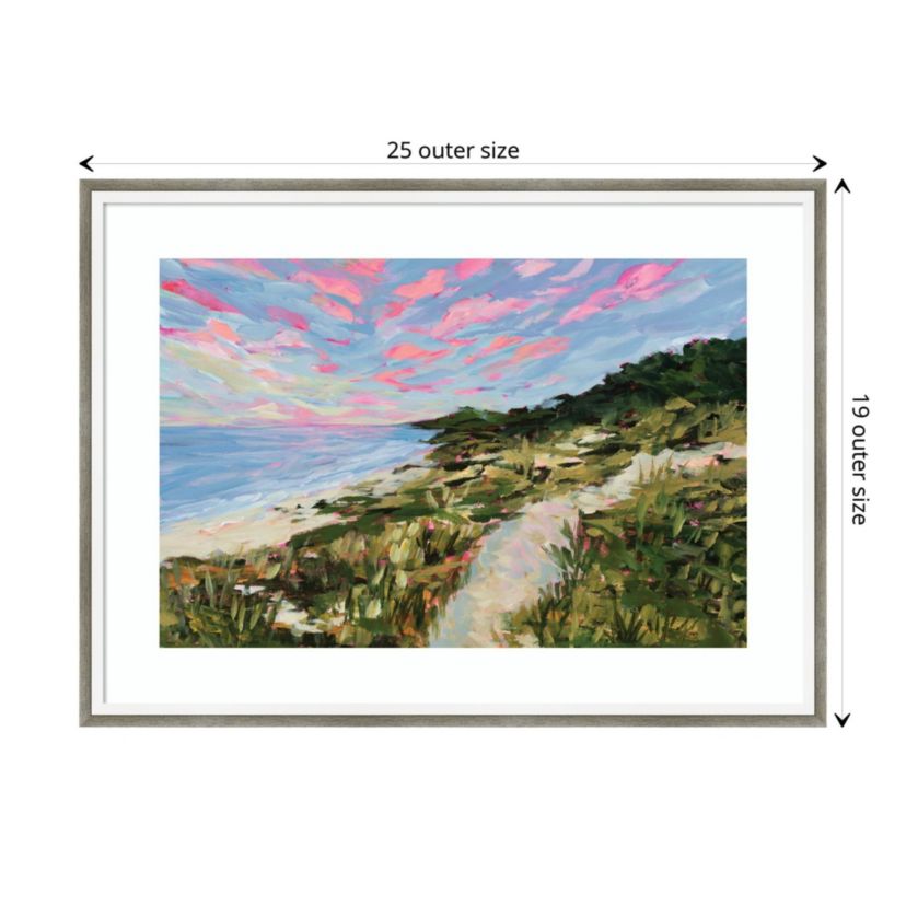 Traverse City by Emily Kenney Wood Framed Wall Art Print