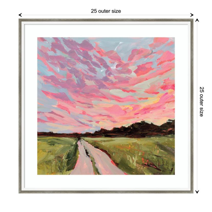Oklahoma by Emily Kenney Wood Framed Wall Art Print