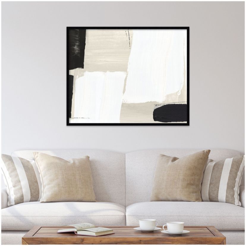 Checkmate II by PI Studio Wood Framed Wall Art Print