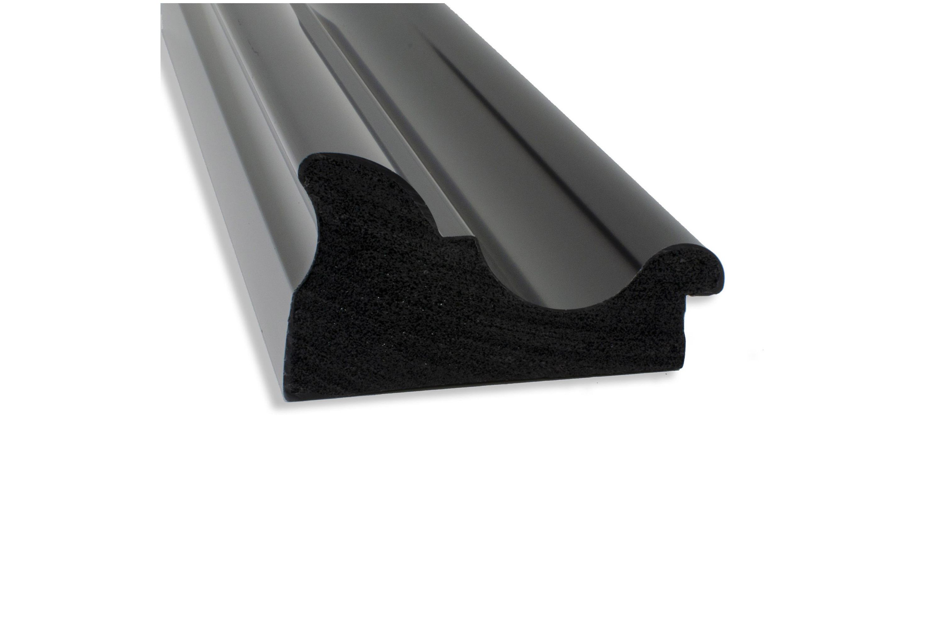 Colonial Black Non-Beveled Framed Bathroom Wall Mirror