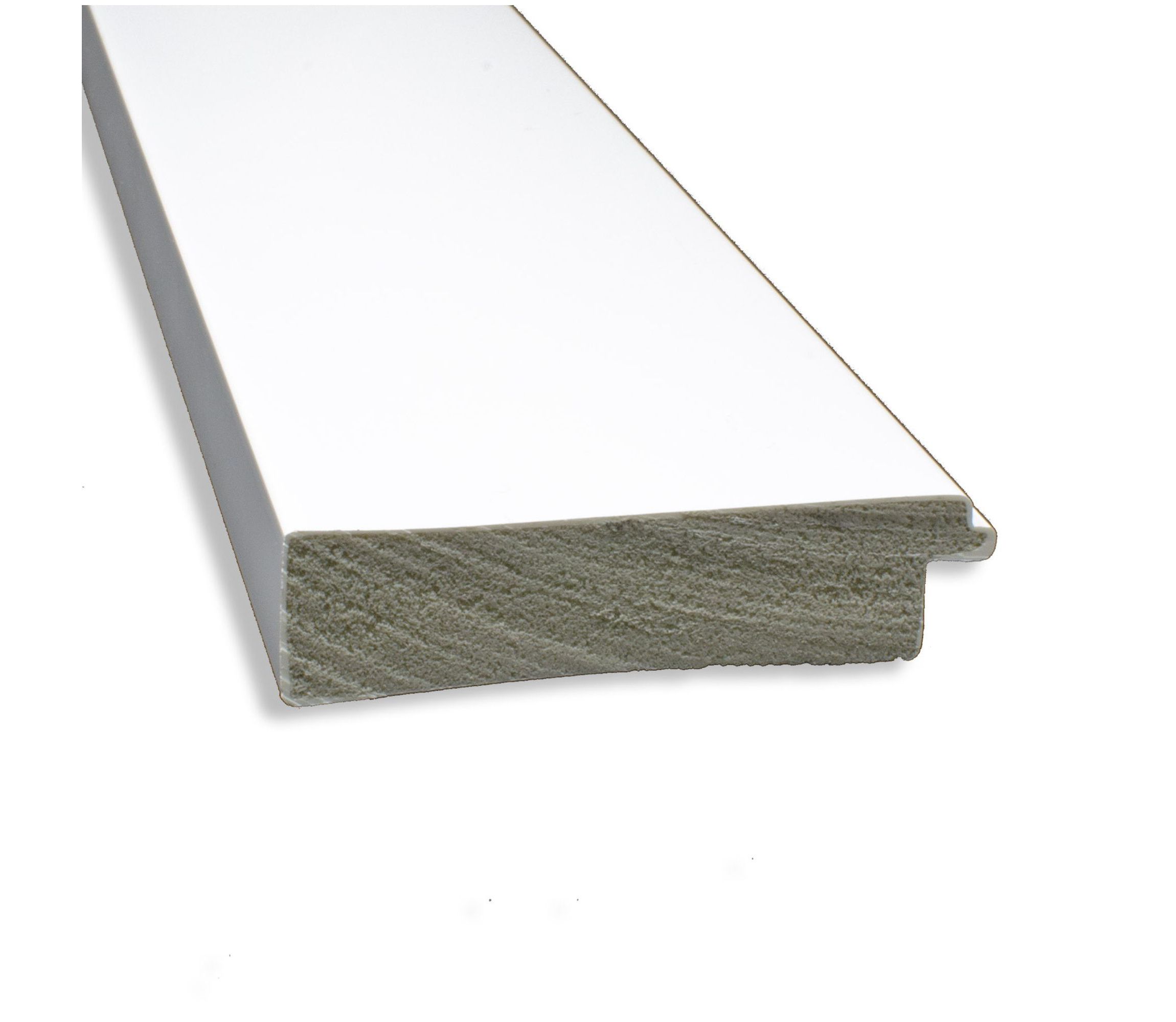 Cabinet White Non-Beveled Framed Bathroom Wall Mirror