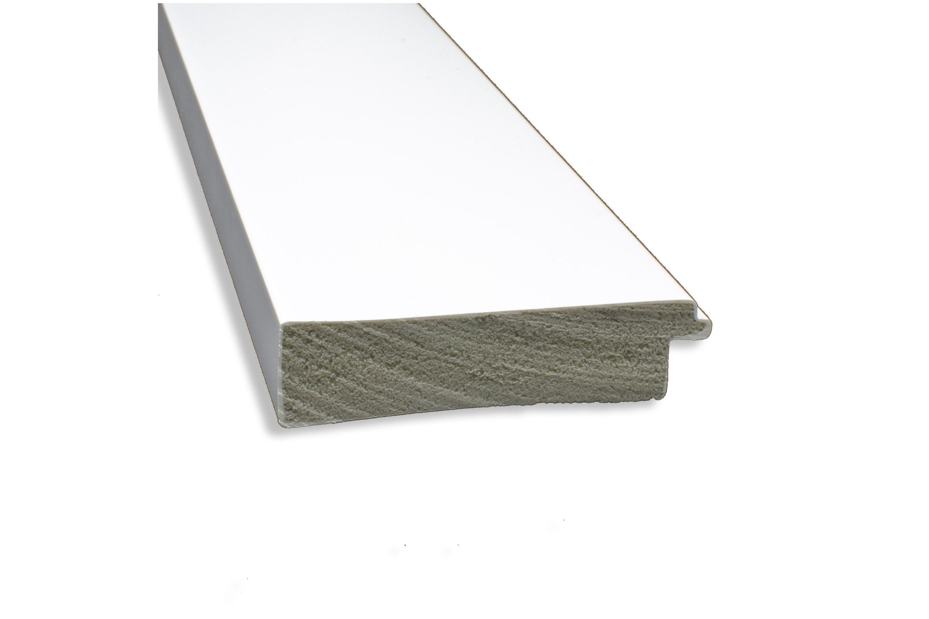 Cabinet White Non-Beveled Framed Bathroom Wall Mirror